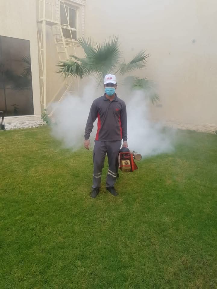 Fumigation work